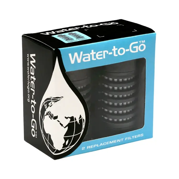Water-to-Go Vervangingsfilters - 2 stuks