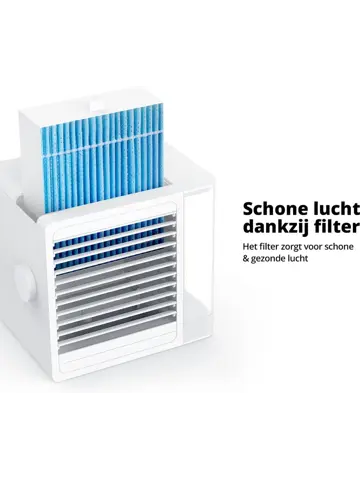 Mini Aircooler 800m - LED-verlichting