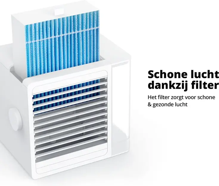 Mini Aircooler 800m - LED-verlichting