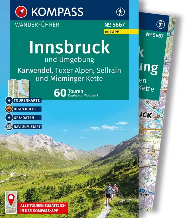 Wandelgids WF 5667 Innsbruck und Umgebung