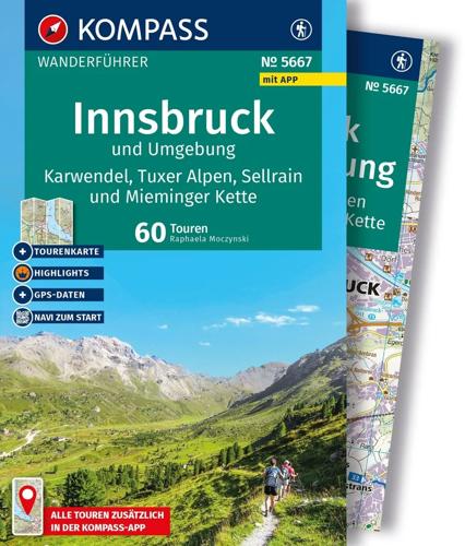 Wandelgids WF 5667 Innsbruck und Umgebung
