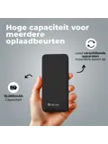 BS10010B Zwart Powerbank - 10.000 mAh