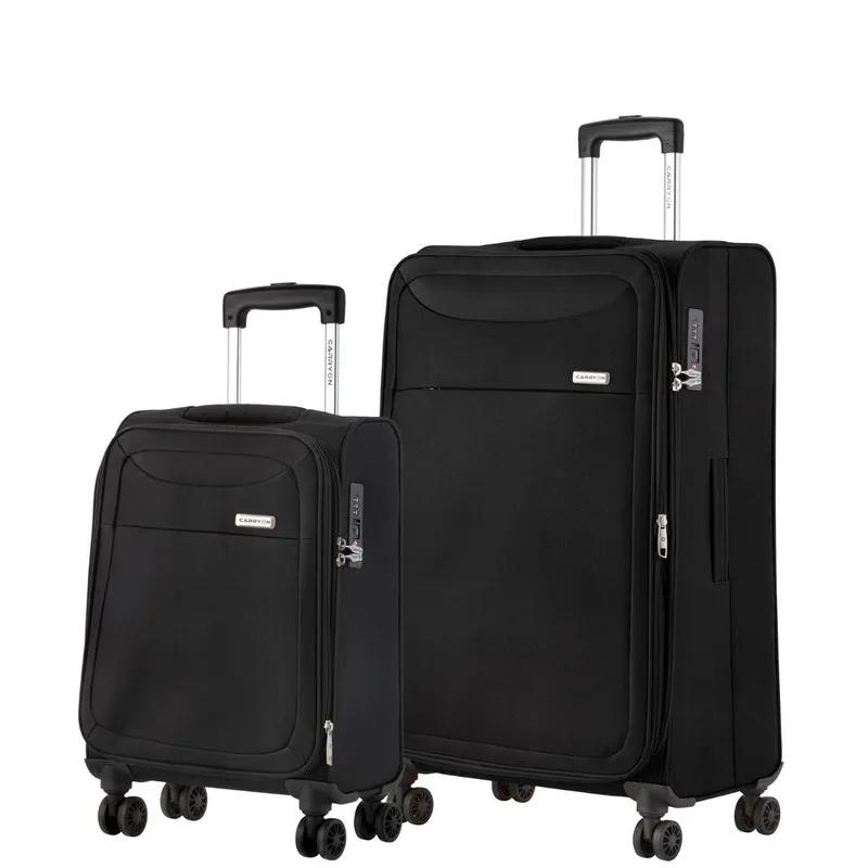 Carryon  Air Zachte Kofferset S+L  Zwart