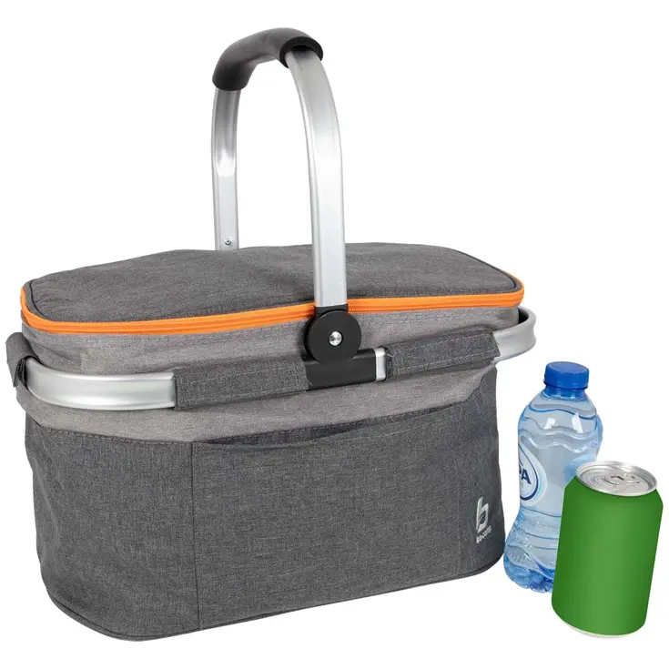 Koeltas Koelmand Grijs 20L Polyester