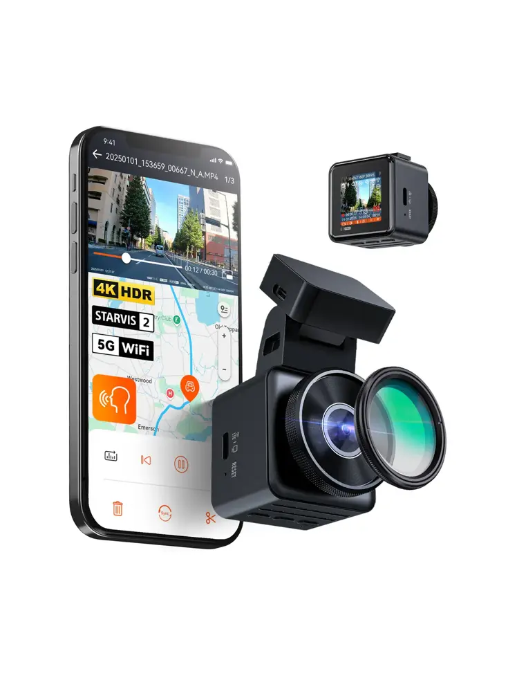E1 Pro Cloud 4K Wifi GPS dashcam