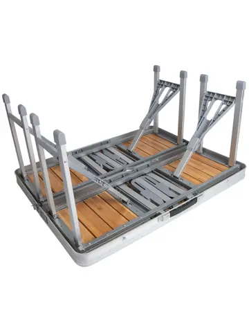 Picknicktafel Bamboe Inklapbaar