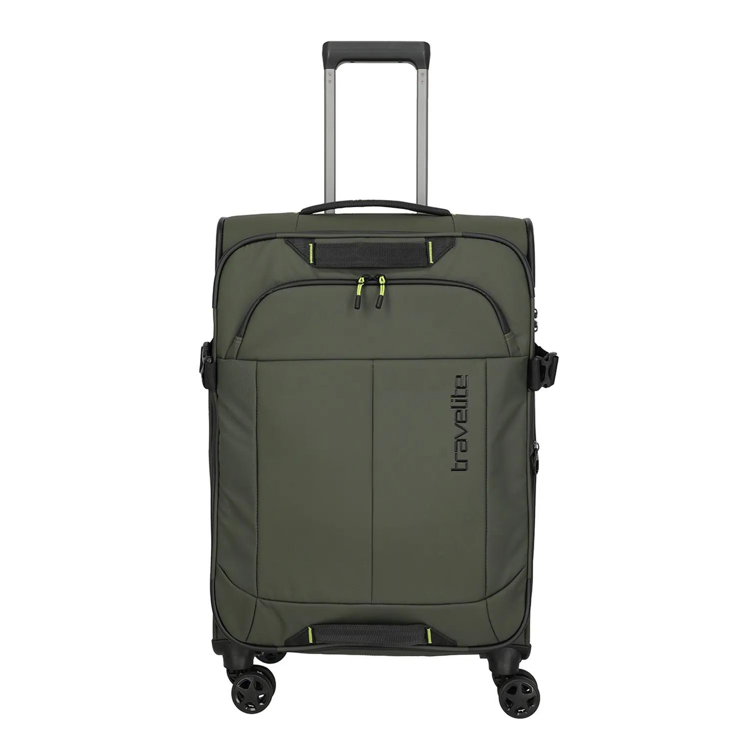 Travelite  Briize 4W Trolley M khaki  Groen main product image