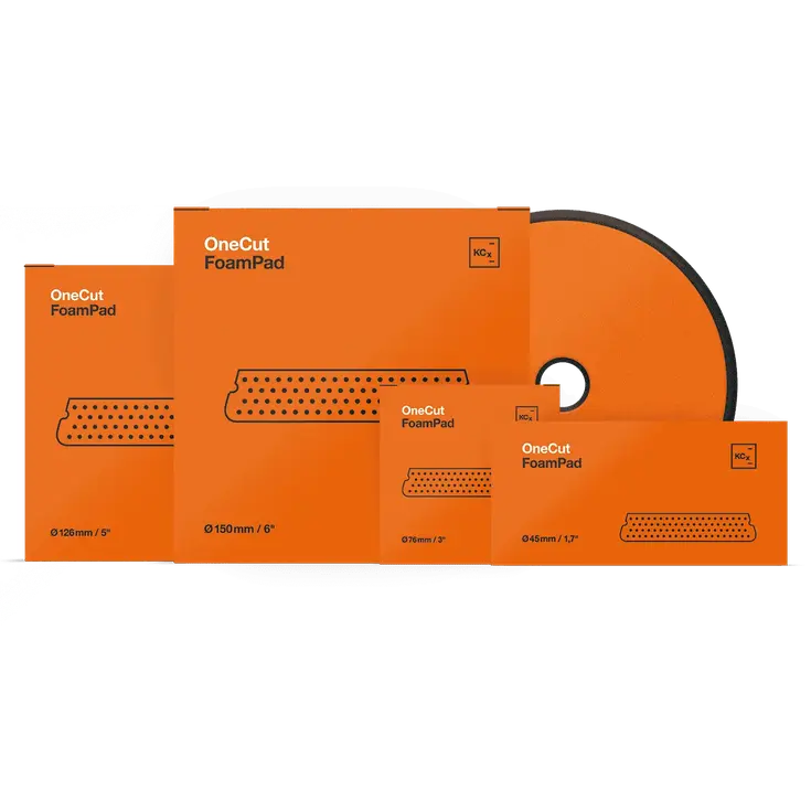 One Cut polijstpad foam 126 mm