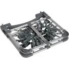 Hangend droogrek 59x34 cm met 36 knijpers