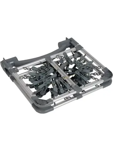 Hangend droogrek 59x34 cm met 36 knijpers