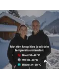 Infrarood Verwarmde Hoodie - Vrouwen