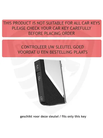 TPU Sleutelhoesje voor Lync & Co zwart 01