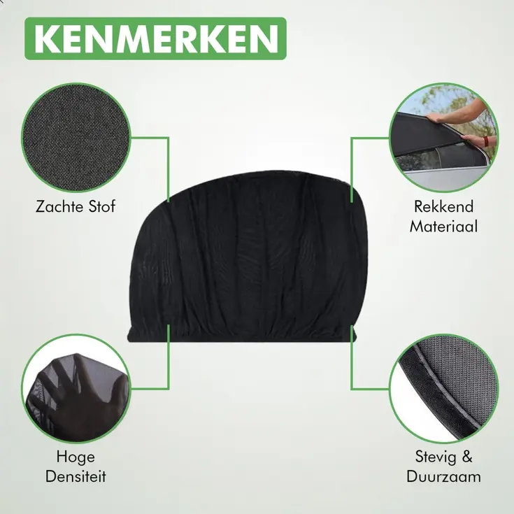 Zonnescherm Auto 2 Stuks UV
