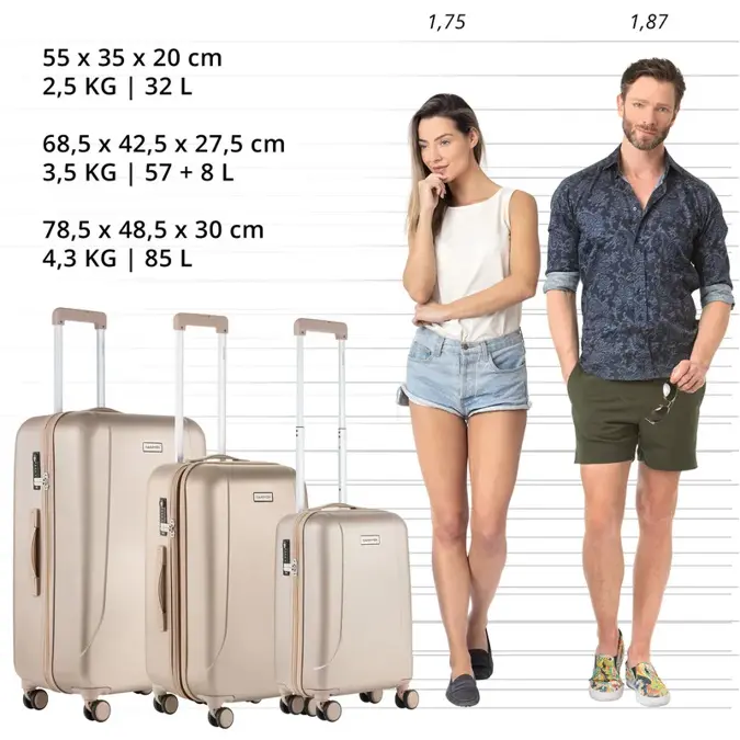 CarryOn Skyhopper Kofferset 3-delig