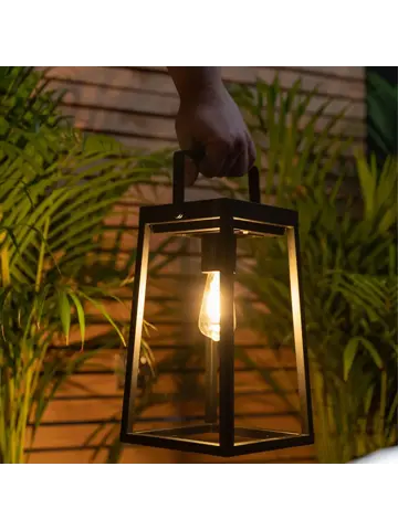 Brendz solar hang- en tafellamp Tampa - Recht