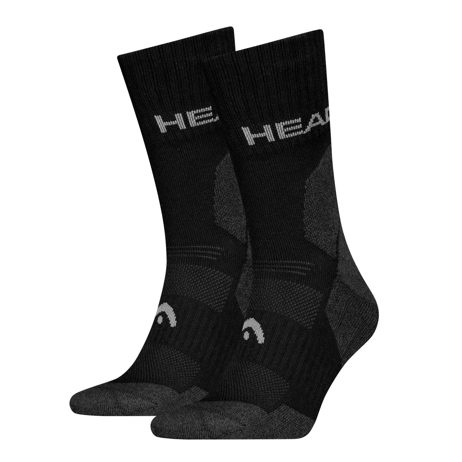 Head   All Climates  2 paar  Wandelsokken  Zwart