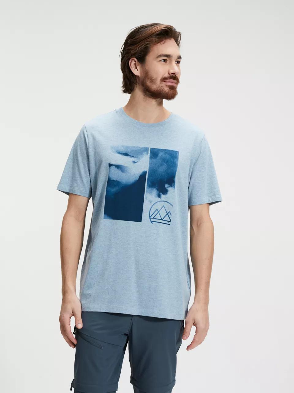 ANWB  Rask  T-shirt heren  Human Nature  Licht Blauw   S main product image