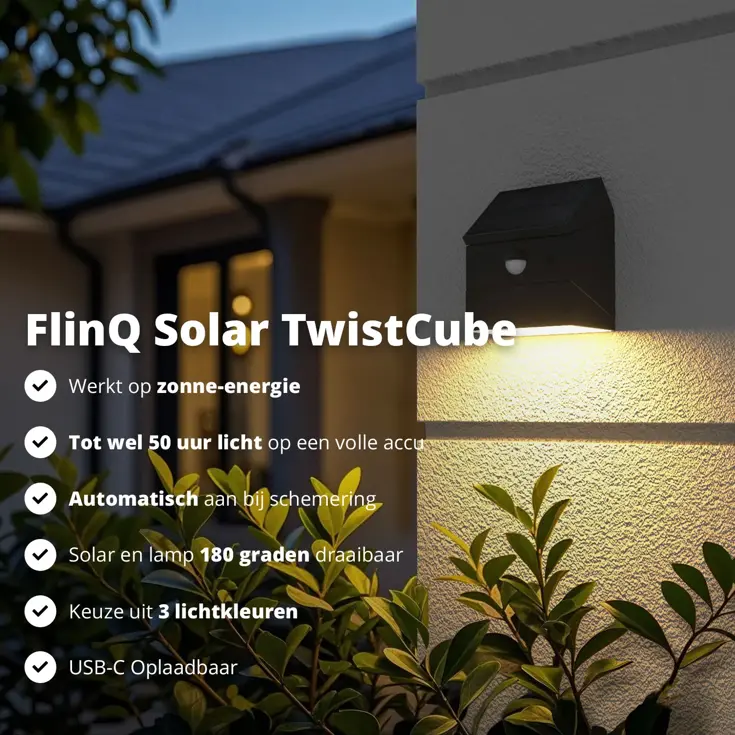 Solar TwistCube USB-C set van 2