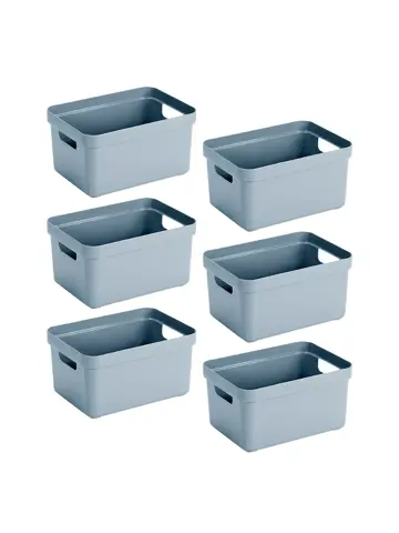 Sigma home - Opbergbox - 5L - 6-delig