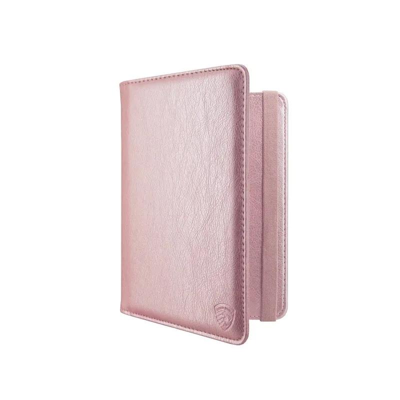 Dutch Shield  Vaccin Paspoort Hoes  Anti Skim  Roze