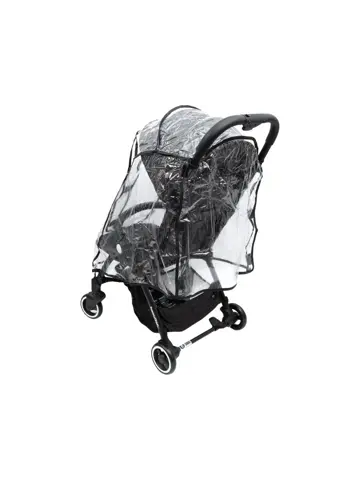 Premium Regenhoes - Kinderwagen - Kijkvenster