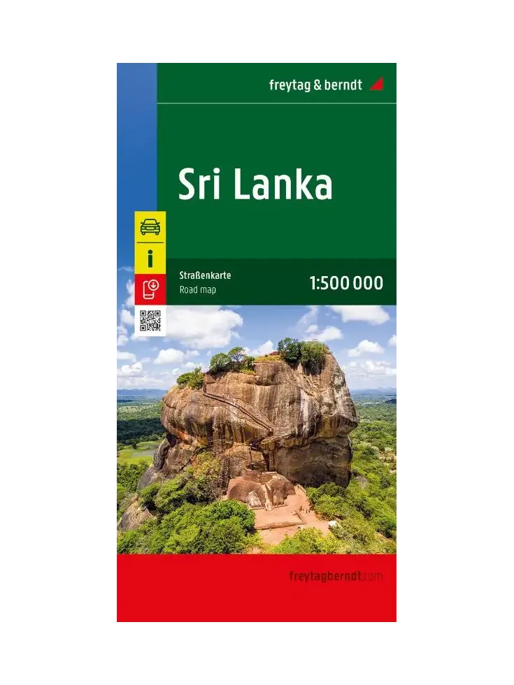 Wegenkaart F&B Sri Lanka 