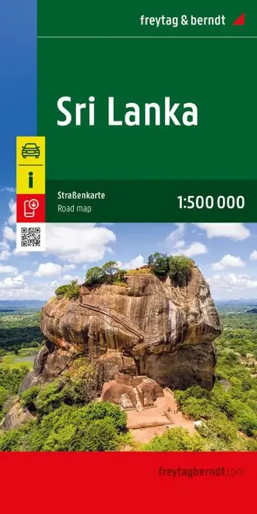 Wegenkaart F&B Sri Lanka 