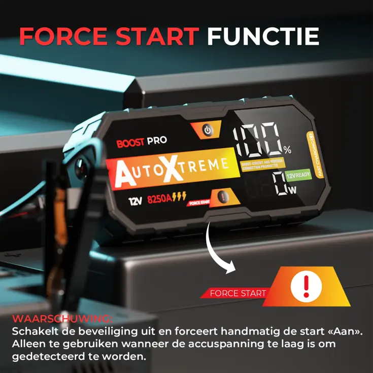 AutoXtreme Boost Pro - Jumpstarter - 8250A