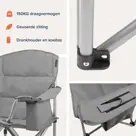 TRVLMORE Campingstoel XL
