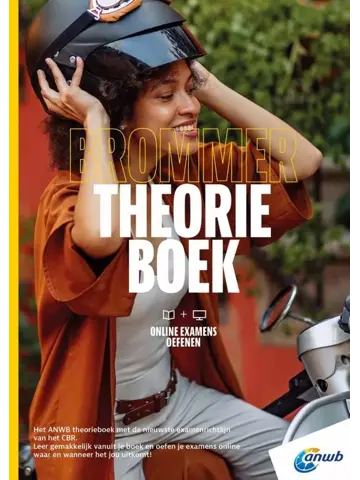 ANWB theorieboek Rijbewijs AM + Online Examens - Brommer