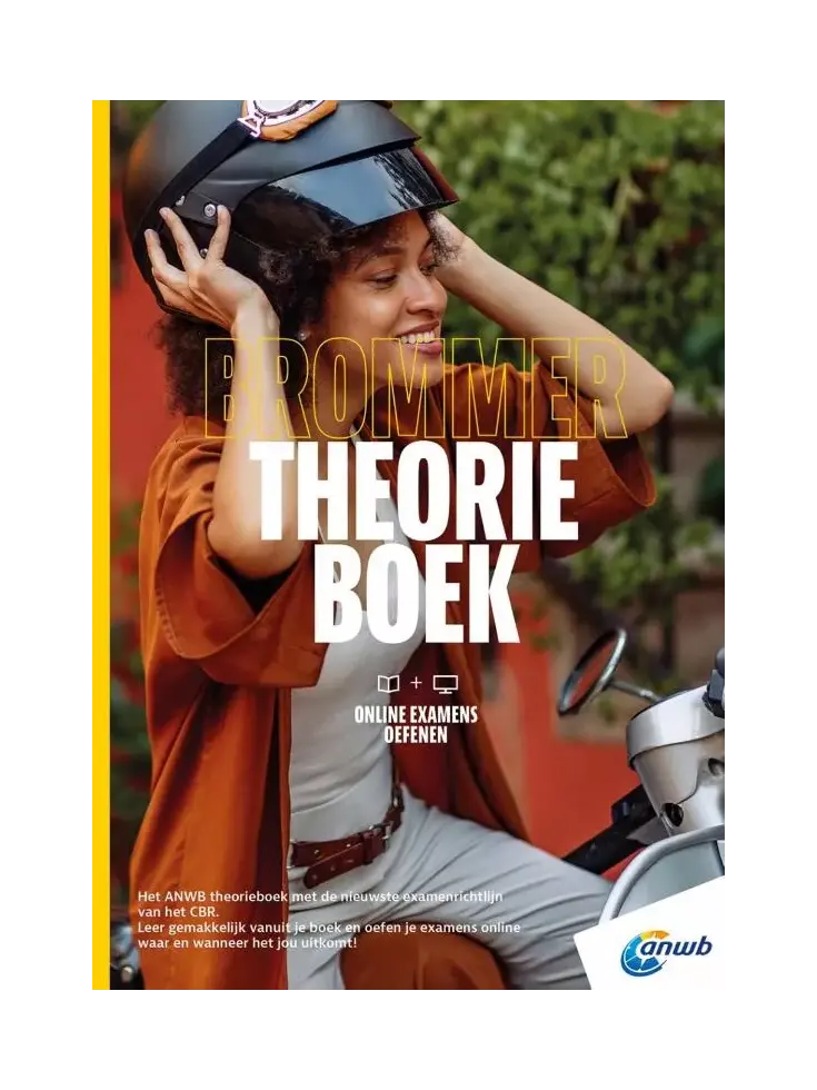 ANWB theorieboek Rijbewijs AM + Online Examens - Brommer
