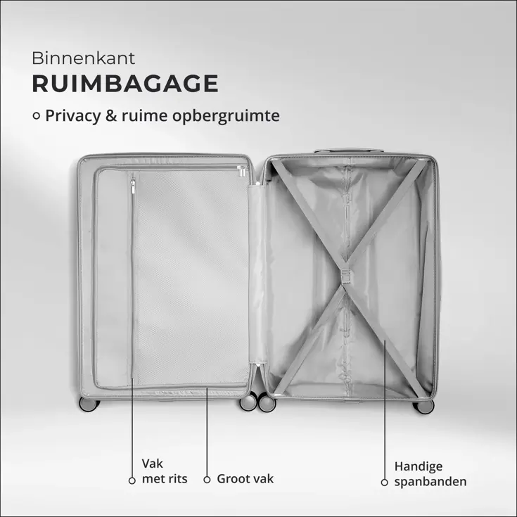 Grote Reiskoffer 76cm - 86L