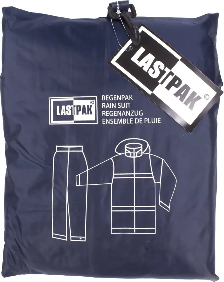 Basic Regenpak met Capuchon - Maat XL