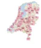 ANWB Wandelkaart Eiland van Dordrecht en de Biesbosch