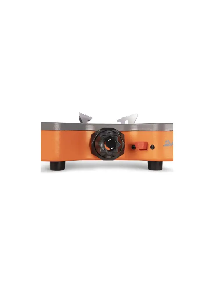 Compact enkel kooktoestel oranje