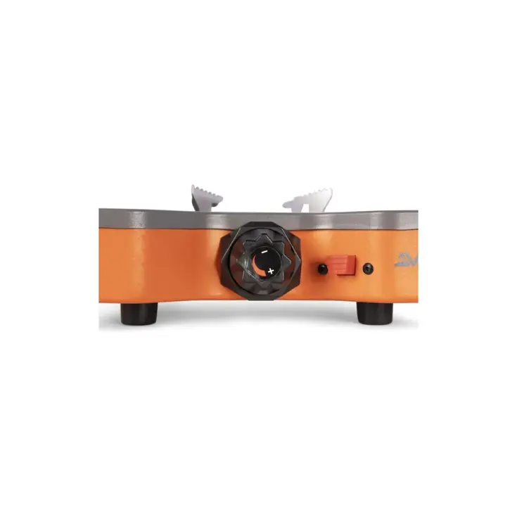 Compact enkel kooktoestel oranje