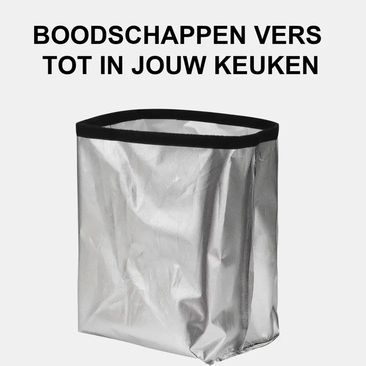 Boodschappentrolley met koelvak 32L