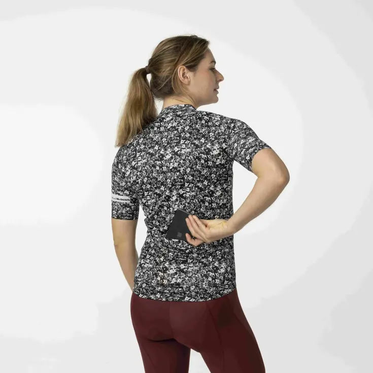 Mini Flower - Fietsshirt dames