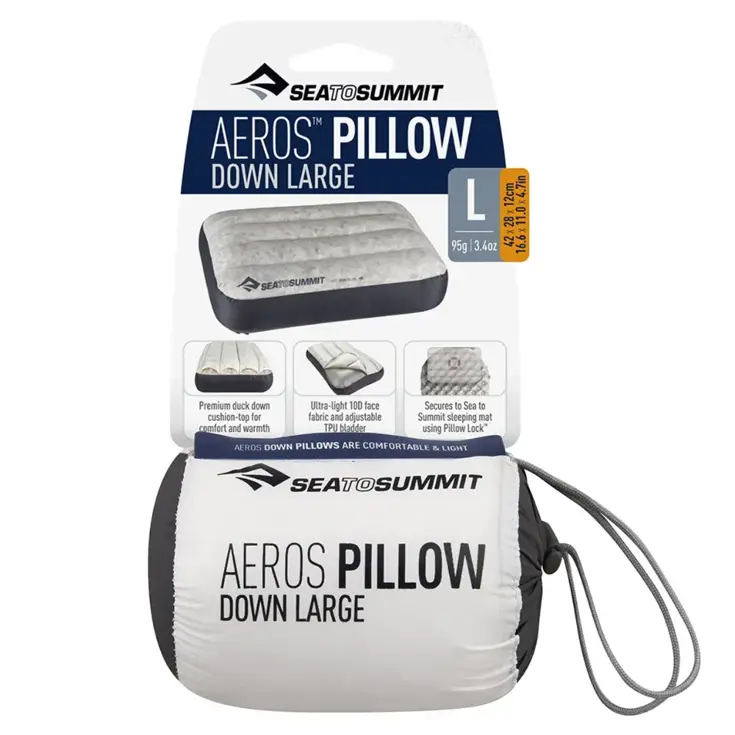 Sea to Summit – Aeros Down Pillow – Large