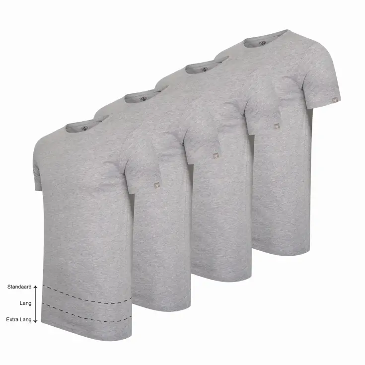 Heren 4-Pack T-shirt