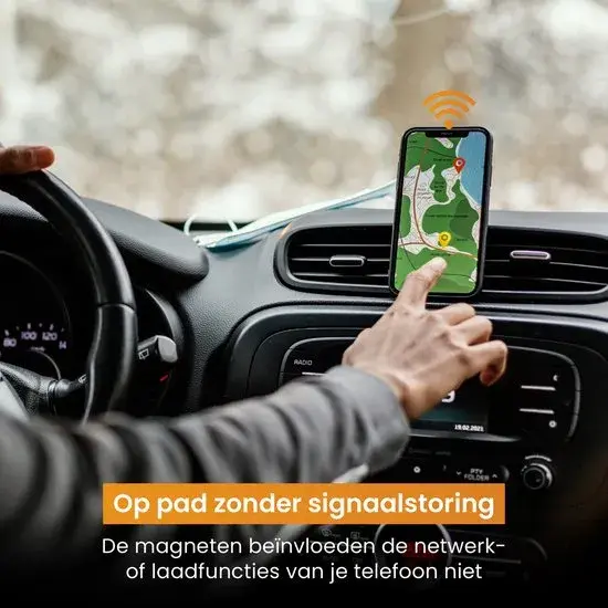 Telefoonhouder Auto Magneet 360˚C Rotatie