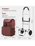 Boodschappentrolley 50L