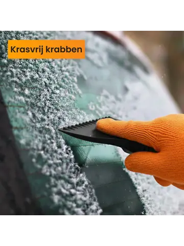 IJskrabber Auto met IJsbreker - Blauw