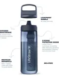 Lifestraw Go 2.0 - Waterfles 650ml - Blauw