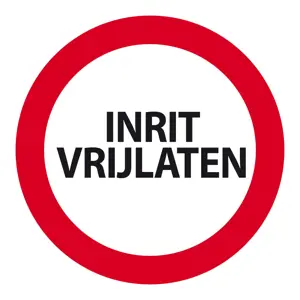 Bord Inrit Vrijlaten Ø 24 cm, Bevestiging Opties