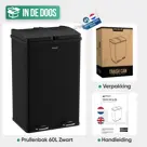 Avalo Prullenbak 2x30L - RVS