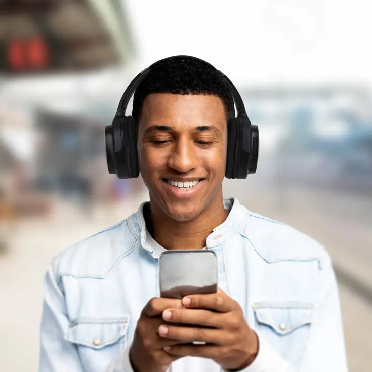 Bluetooth Koptelefoon Over Ear AUX ingang