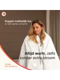 Elektrische Bovendeken XXL - 180x160 cm