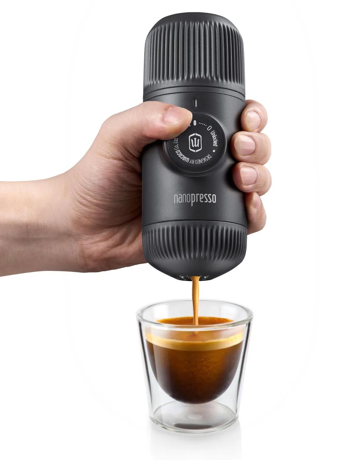 Draagbare koffiemachine, C-type koffiezetapparaat voor één kopje