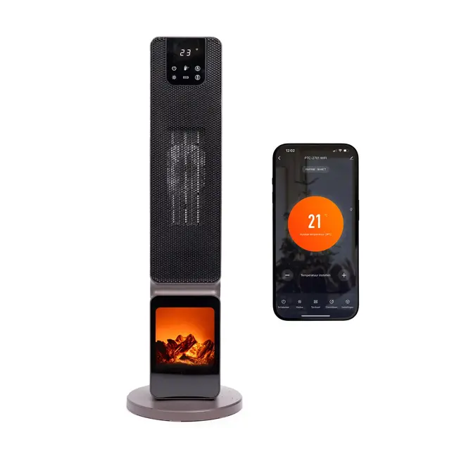 Keramische Kachel met Vlam en App